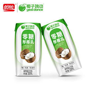 椰子跳动0糖厚椰乳200ml*24 商品图6
