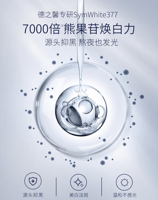 肌肤未来（SKYNFUTURE）377美白精华 补水保湿 焕亮原液淡化斑点提亮肤色护肤品女18ml 商品图6