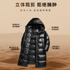圣得西男装黑金系列长款可拆卸连帽加厚面包羽绒服2362942771 商品缩略图3