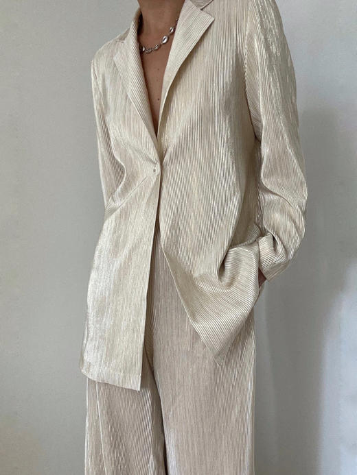 CG｜New York oversized Suit Jacket [风琴褶西装外套] 商品图6