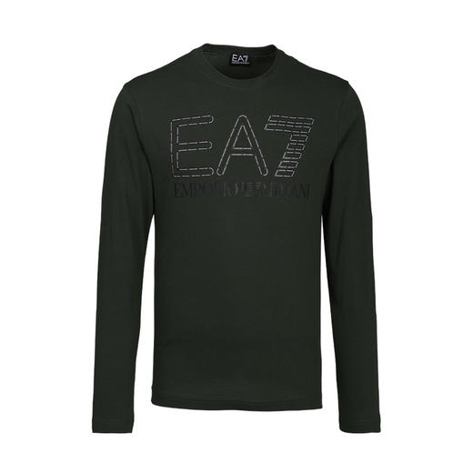 【超惠秒】ARMANI EA7 阿玛尼 男士百搭全棉运动休闲长袖T恤 11676 商品图3