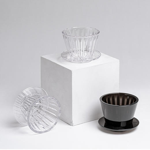 泰摩 冰瞳B75手冲咖啡滤杯 金龙杯 蛋糕滤杯平底滤杯家用咖啡器具 商品图0