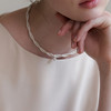 Winy925纯银流动空间项链送女友闺蜜节日生日礼物 商品缩略图5