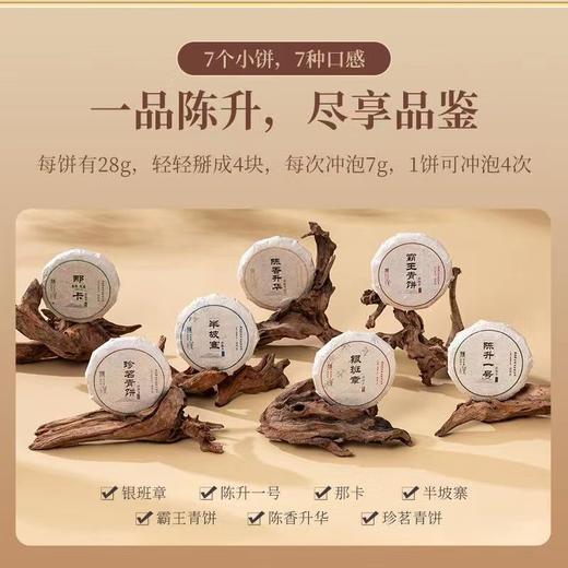 【超值套装】陈升号 2022年一品陈升196g+2021那卡250g普洱生茶 商品图6