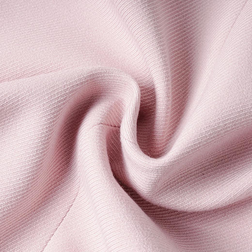 米思阳2026春季新款温柔气质粉色西装修身一粒扣长袖外套女士3331 商品图3