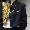 裁缝学苑AS125新中式盘扣双面羊绒纸样女装立领新款短款上衣样衣 商品缩略图2