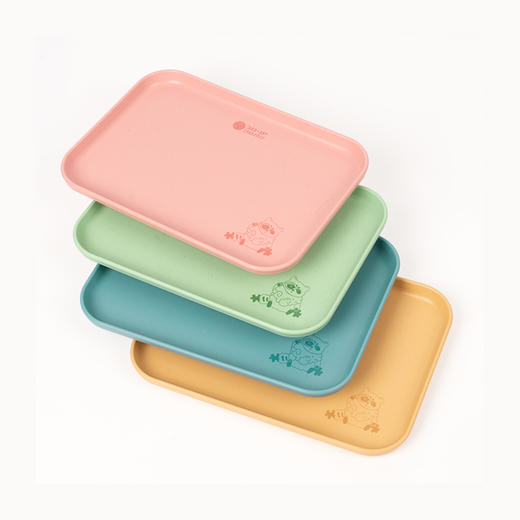 【赠品勿拍】品牌定制pazzy四色分片盘 商品图1