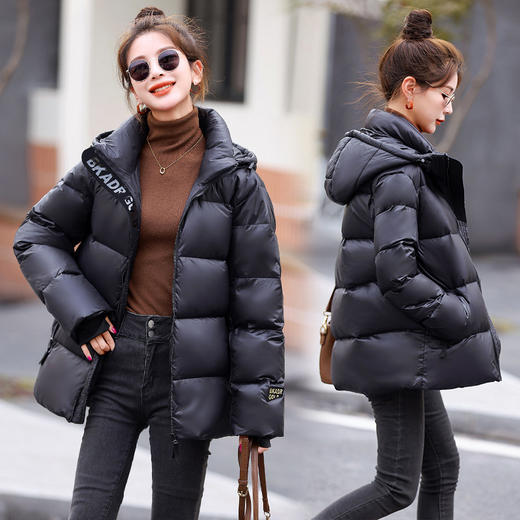 百搭黑金羽绒服，时尚气质外套HR-BX2333 商品图1