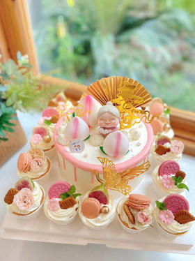 寿婆奶油蛋糕➕纸杯蛋糕16个 下单前请仔细阅读商品详情