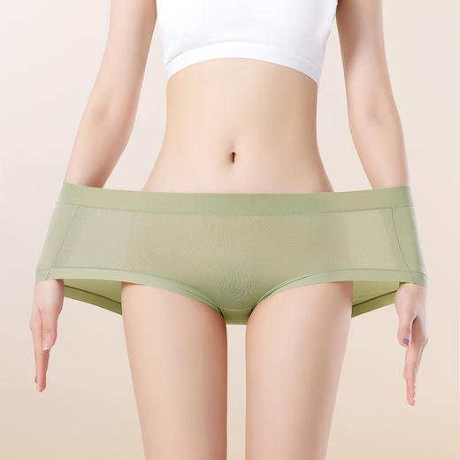 桑蚕丝暖暖裤五条装 商品图0