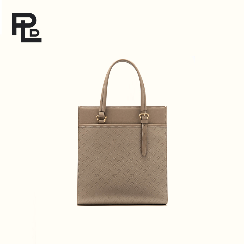 保兰德PLD东方雅奢经典系列加薪包2号单肩手提包托特包头层牛皮体制内中国包