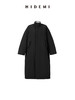 HIDEMI 立领极简大廓形口袋边翻式设计感长款大棉服 商品缩略图1