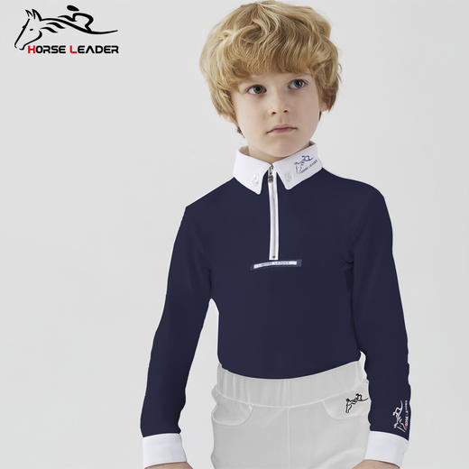 儿童加厚翻领拉链长袖-CAH6313 商品图4