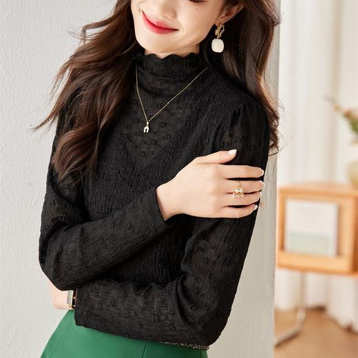 半高领内搭新款打底衫，显瘦上衣外穿ZY-275 商品图4