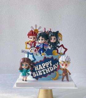 黑巢-斗罗大陆经典蛋糕生日蛋糕