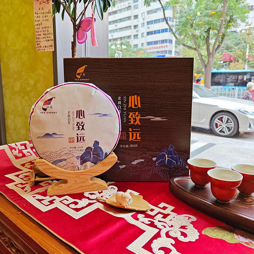 心致远老树老白茶饼 商品图1