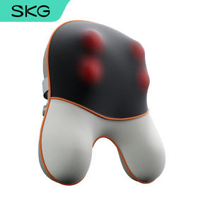 SKG 腰部按摩器靠枕 腰背腰椎按摩靠垫 颈椎仪腰靠 T5按摩腰靠