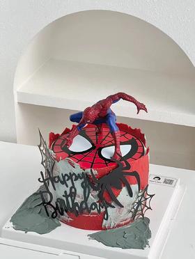 黑巢-最帅蜘蛛侠生日蛋糕