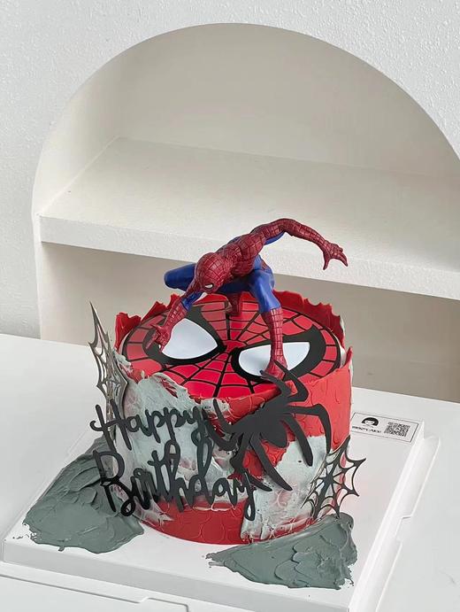 黑巢-最帅蜘蛛侠生日蛋糕 商品图0