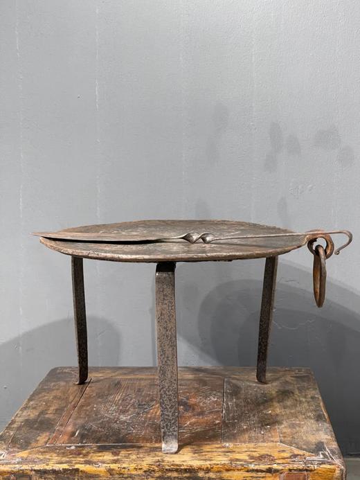 平底铁锅与支架铁铲套组，顺丰包邮 商品图3