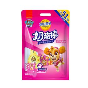 妙可蓝多 高钙配方奶酪棒 混合水果味 再制干酪 420g