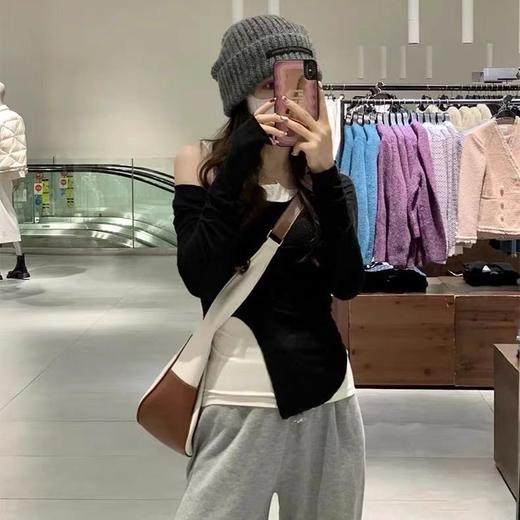 「四色可选！秋冬堆堆帽」女粗针织毛线帽男慵懒风情侣大头围冷帽宽松保暖显脸小配饰 商品图3