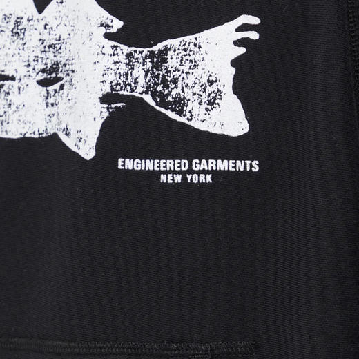 Engineered Garments Raglan Hoodie 美式复古印花连帽卫衣 鱼 商品图3