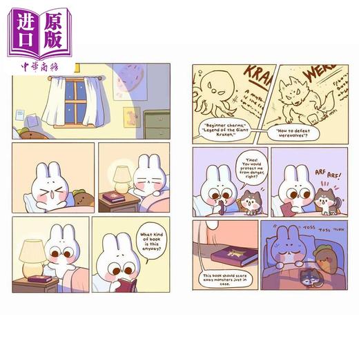 【中商原版】桥梁漫画 桃子太郎 Pocket Peaches 英文原版 小初文学书全彩图画图像小说 漫画故事书 精装进口6-10岁儿童读物 商品图4