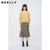 NEELLY纳俪商场同款碎花中长款半身裙女冬新款时尚百搭气质鱼尾裙N23111E01148 商品缩略图0