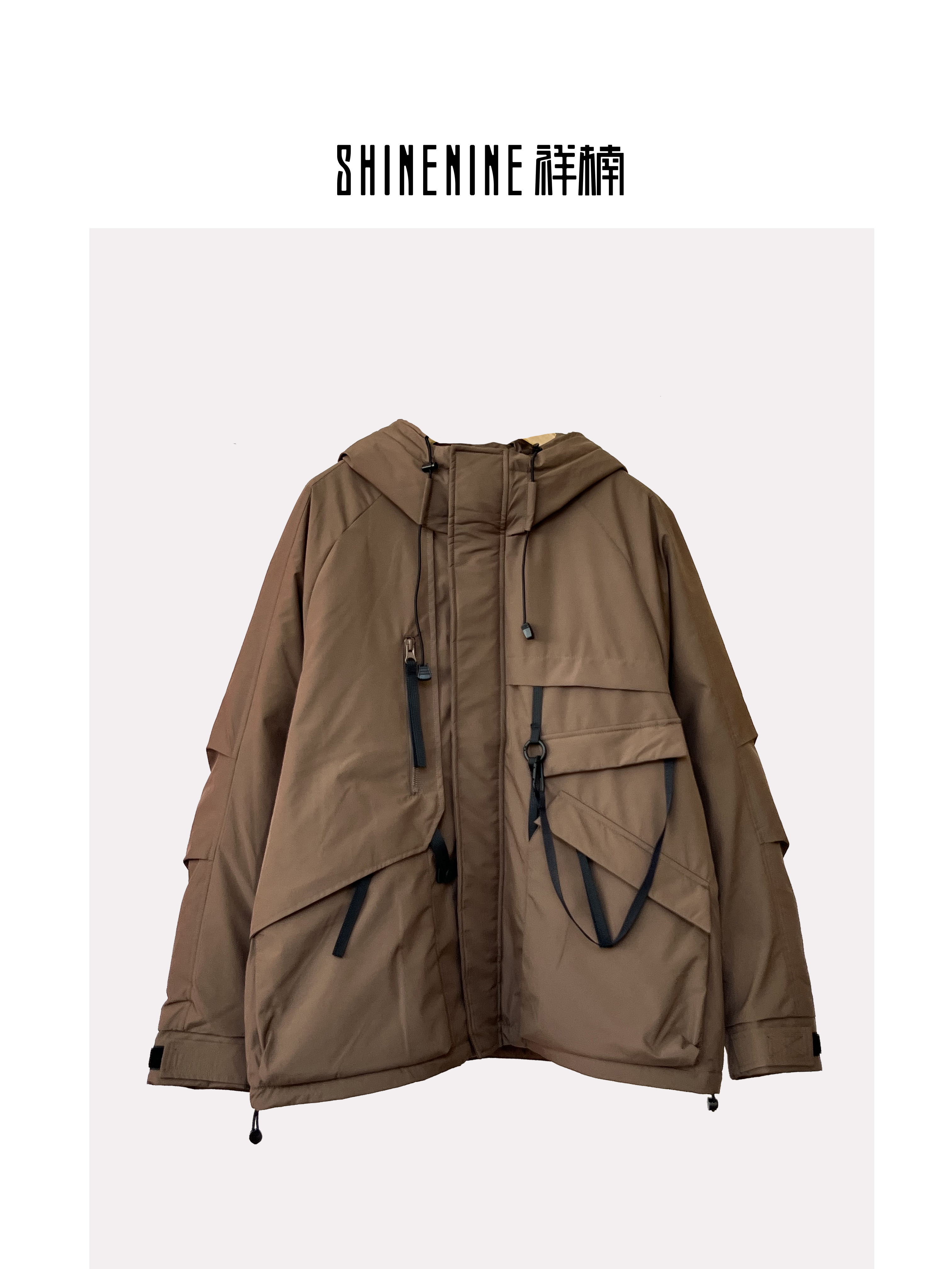 T343874313工装机能羽绒服(鹅绒)