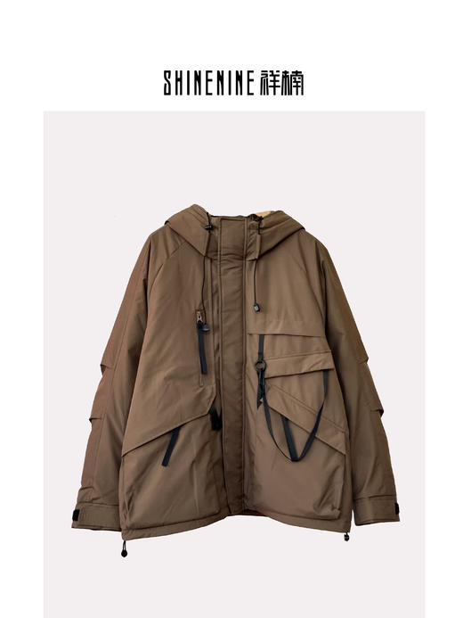 T343874313工装机能羽绒服(鹅绒) 商品图0