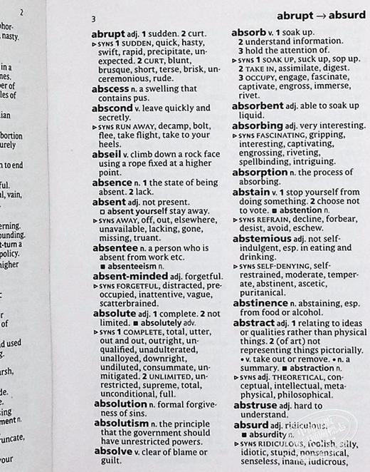 【中商原版】牛津大学出版 Oxford Mini Dictionary and Thesaurus 牛津迷你词典和同义词库 商品图5