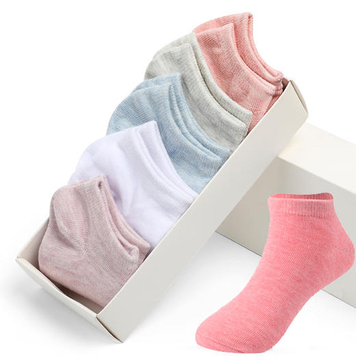 秋冬季【提花袜子长筒袜】盒装棉袜中筒女袜  短筒精梳棉男袜  吸汗透气 商品图7