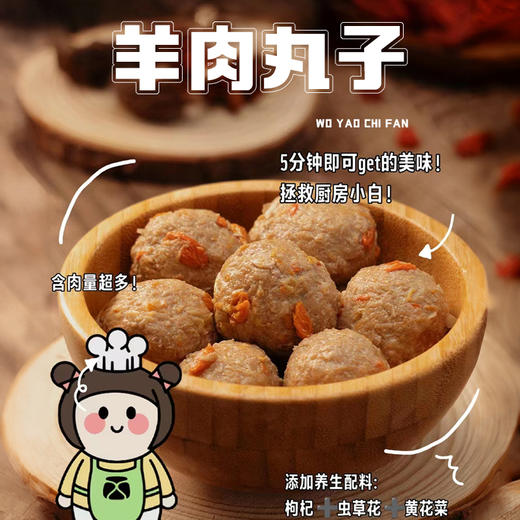 佳蒙缘大葱羊肉丸500g 商品图0