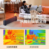 【小家电】艾美特新品踢脚线石墨烯移动电暖居浴两用电暖器遥控暖炉仿真火焰加湿款取暖器AIR5PRO HF 商品缩略图5