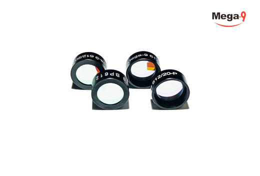 BP612/20K OD5@200-800 T>80% Φ12.7*6 带通滤光片 （带套圈） 商品图0