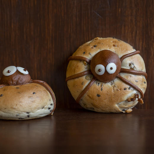 蜘蛛黑芝麻贝果 商品图0