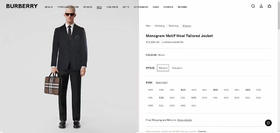 西装。这件备注号码