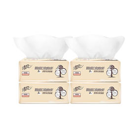 清风萌宠系列亲肤抽纸4联包