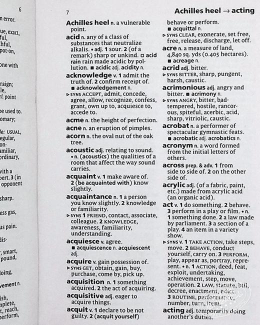 【中商原版】牛津大学出版 Oxford Mini Dictionary and Thesaurus 牛津迷你词典和同义词库 商品图7