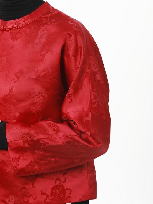 微瑕秒杀|  盛唐牡丹 |真丝花蕾缎女外套[特价品]](特殊商品不退不换) 商品图8