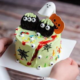 万圣节·开心鬼生日蛋糕（两个口味可选） | 烤爱