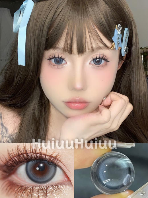 【中直径半年抛】Yolocon - 淡水眼泪 -14.2mm【年抛 0-1000度 含有525/575】 商品图0