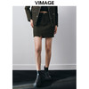 VIMAGE纬漫纪冬季新款时尚气质个性显瘦百搭包臀半身裙短裙女V2006624 商品缩略图0