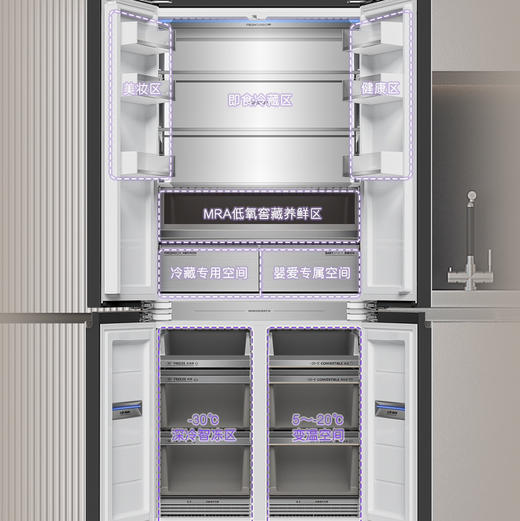 卡萨帝（Casarte）冰箱 BCD-501WGCTDM4SSU1 商品图4