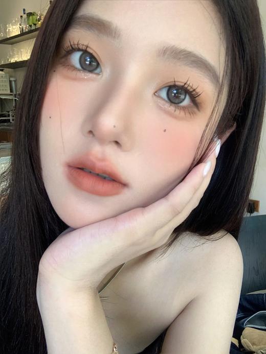 con4u 嘎嘎心动 棕/黑糖吨吨 14.5mm  年抛 含硅水凝胶 商品图4