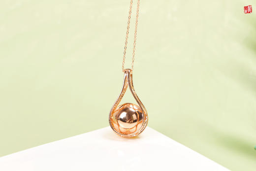 【明月】蜜蜡吊坠，925银镶 商品图4