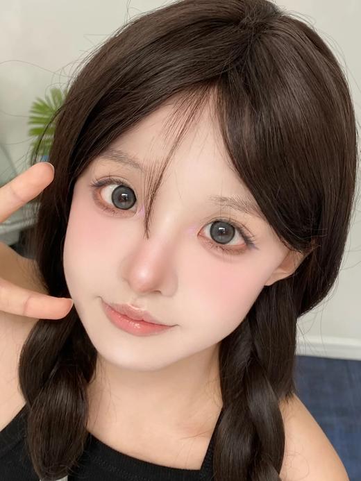 con4u 嘎嘎心动 棕/黑糖吨吨 14.5mm  年抛 含硅水凝胶 商品图1