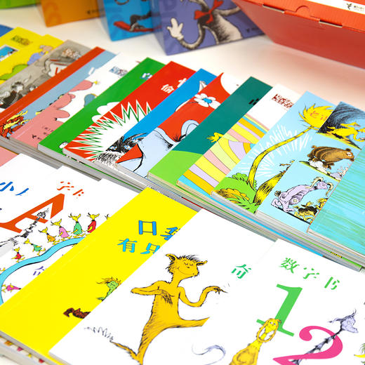 苏斯博士经典双语分级读（40册）赠高频词对对碰桌游卡牌55张+词族（word family）学习卡36张+苏斯博士帽 商品图2