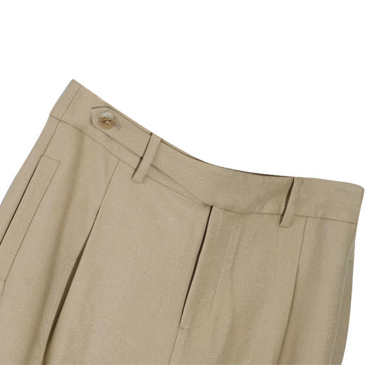 VIVIAN LIU薇薇安刘 R2345002 秋新款高腰腰袢点缀阔腿直筒长裤 商品图2